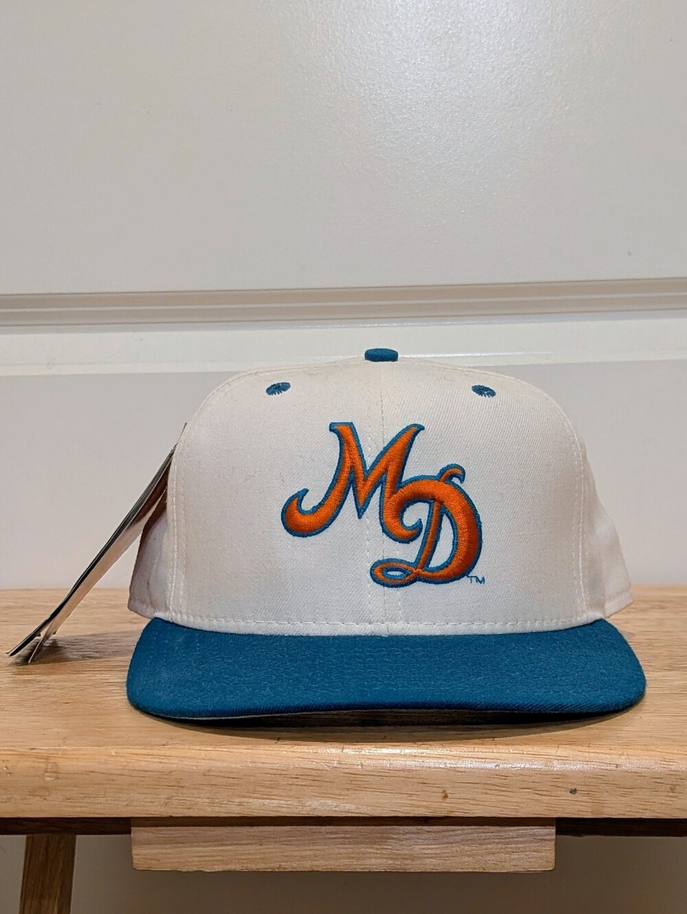 NWT 90s Miami Dolphins 7 5/8 Pristine Condition Wool New Era 5950 NFL Hat